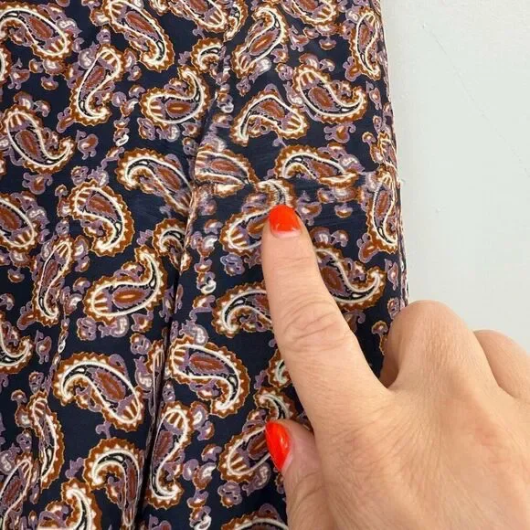 Vanessa Bruno Paolo Paisley Top 🩶 - Picture 7 of 11